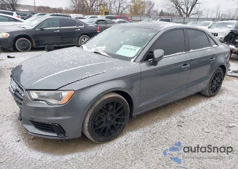 2016 Audi A3 2.0T Premium из США, поврежденный, VIN WAUB8GFF3G1082619